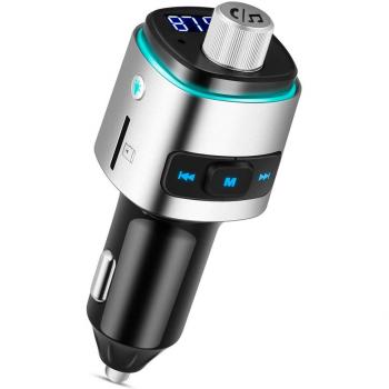 Transmisor FM, Manos Libres Bluetooth para Coche, Reproductor MP3 Coche