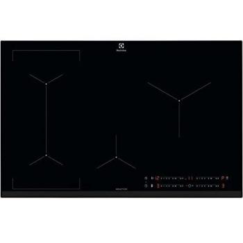 Piano Cottura a Induzione Electrolux LIL83443, 80 cm, 4 Zone, Bridge, Vetro-Cerámica, Negro