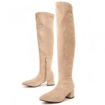 Montevita Botas Botavitta 94635 Beige Bota Alta De Tacón Para Mujer Talla: 36