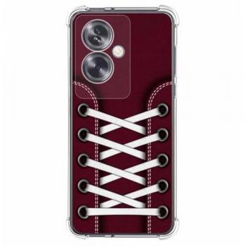 Funda de Silicona Antigolpes para Oppo A79 5G con Diseño de Zapatillas 17