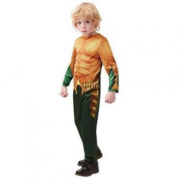 DC Comics - Disfraz de Aquaman para niños, infantil 9-10 años