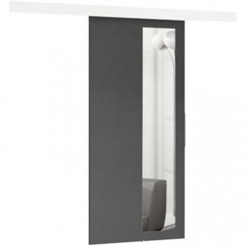 Puerta Corredera con Espejo Frontal Mereno III 80 cm y Malibu III (Izquierda/Derecha) 86/96/106 cm