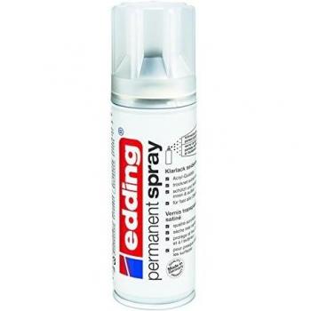 edding 5200-995 Spray de Pintura Acrílica, Transparente Mate