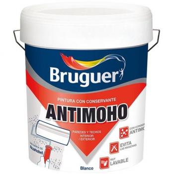 Pintura Antimoho Blanco Mate de 15 Litros con Conservante - Bruguer