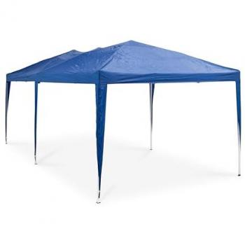 Carpa Plegable con Tejado - 2,95 x 5,85 m - Lona Impermeable y UV-Resistente