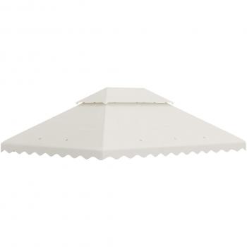 Toldo de Repuesto para Pérgola Outsunny 3,95x2,97 m Crema