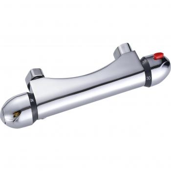 DP Grifería TT-ECO Grifo termostático de Ducha, Plateado
