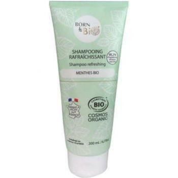 Champú Refrescante para Cabello Graso Cosmos Organic Born to Bio 200 ml