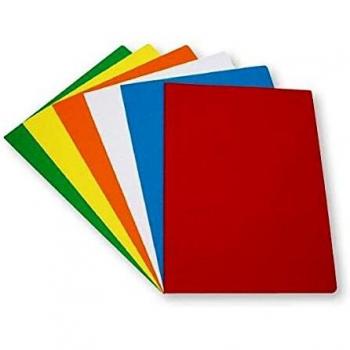 Pack 50 subcarpetas Dequa cartulina A4 colores vivos verde