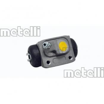 Cilindro de freno de rueda Metelli 04-1005, características: compatible con vehículos específicos, fabricado en materiales duraderos para una larga vida útil, diseño optimizado para un rendimiento eficiente del sistema de frenos