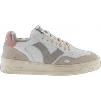 Victoria Basket Seul White Leather and Suede Sneakers Unisex
