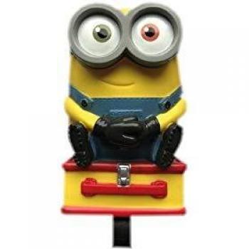 XLC - Gorra Unisex Juvenil Minion 3D, Multicolor, 10 x 6 x 7 cm