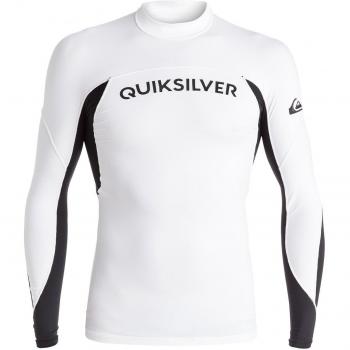 Quiksilver de hombre Performer UPF50 + Protección Solar erupción de manga larga T Shirt Top blanco blanco/negro XXX-Large