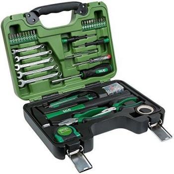salki 8920037 Maleta de Herramientas para Pequeñas Reparaciones, metal, l, Set de 37 Piezas