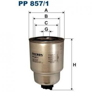 Filtron PP857/1 Inyección de Combustible