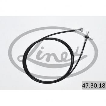 LINEX Tacho Shaft 47.30.18 - Árbol flexible del velocímetro, compatible con diversos modelos, fabricado en material duradero, longitud de 47 cm, diseño optimizado para una instalación sencilla y rendimiento confiable