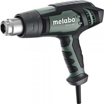 metabo 4061792186057 602066500-Pistola de Aire Caliente HG 20-600 2000W con maletín metaBox 145, Negro