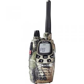 Midland G7 Pro Mimetic - Radio portátil, 8 canales, color camuflado