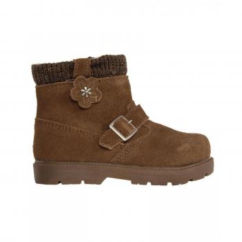 Botines de Niña Urban Natural Marrón Talla 21