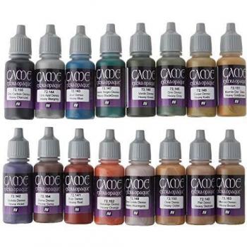 Vallejo 72290 Game Color - Colores Acrílicos, Colores Extra Opacos, 17 ml, 6 uds