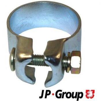 Abrazadera de tubo de escape JP GROUP 1121401700 - tipo: clamp, características: compatible con sistemas de escape, fabricada en acero inoxidable, resistente a la corrosión, fácil instalación, diseño duradero