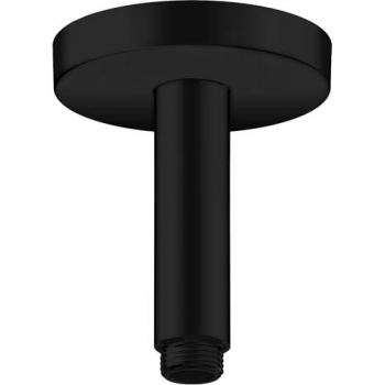 Conexión al Techo Hansgrohe Axor 100mm, Redonda, Negro Mate