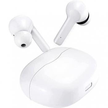 Auriculares Inalámbricos, Auriculares Bluetooth 5.0 con Reducción de Ruido, Cascos Inalámbrico Bluetooth con Micrófonos Duales, Graves Intensos, Hablar Claro, 25 Horas de Tiempo de Reproducción