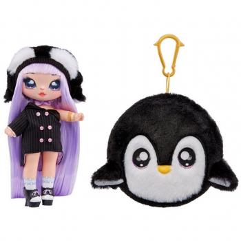 Na! Na! Na! Surprise - Lavender Penguin - Muñeca 2 en 1