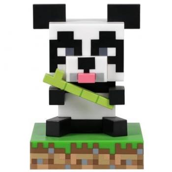 Lámpara Icons Paladone Minecraft Panda - Lámpara de mesa LED en forma de panda del videojuego Minecraft, con diseño oficial, iluminación suave y ambiental, ideal para decoración y regalos para fans