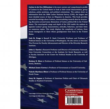 Almanaque de Opinión, Comportamiento y Preferencias Políticas de Latinos en el Nuevo Milenio - Edición Dura Cambridge