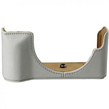 Canon EH23-CJ - Estuche para cámaras fotográficas, Cuero, Color Blanco