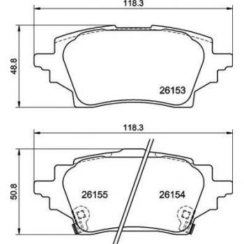 Pastillas de freno BREMBO P 83 178