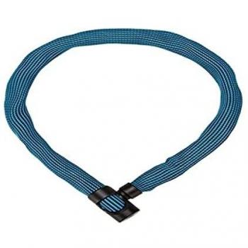 Abus IvyTex 7210/110 Diving Blue Chain Lock - Flexible Synthetic Fiber, Security Level 8, 110 cm