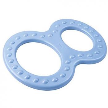 NUK Teething Ring White/Pink 3m+