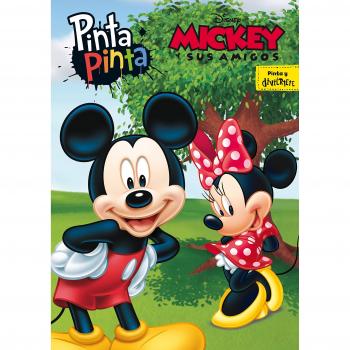 Mickey y sus amigos. Pinta Pinta: Libro para colorear - Disney