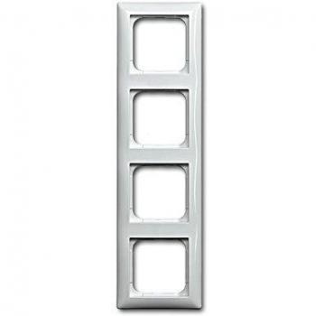 Busch-Jaeger 1724-914 Frame 4-gang, alpine white, balance® SI series