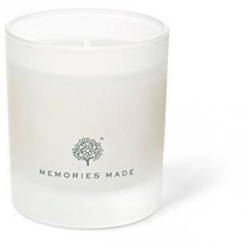 Crabtree evelyn memories made fragranced vela 200g vidrio blanco 9x 9x 12cm