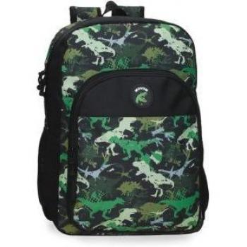 Mochila escolar Movom Raptors 38 cm con bolsillo frontal