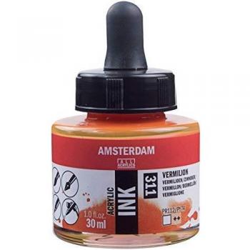 Amsterdam ACRYLC Tinta, Bermellón, talla única