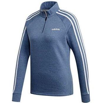 adidas Essentials 1/4 Zip Fleece Tracktop Sudadera, Mujer, True Pink/Collegiate Navy/White, M
