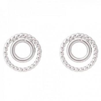Pendientes Luxenter Essential de plata Ley 925 bañados en rodio