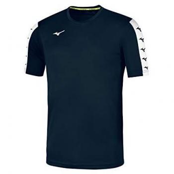 Mizuno Nara Kids Unisex T-Shirt - Blue, Age 6