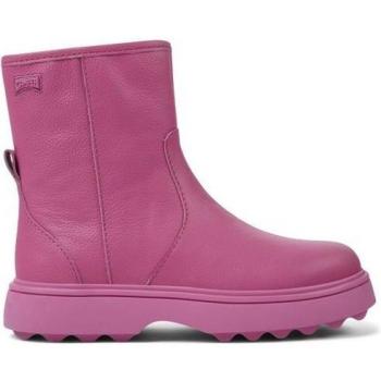 Botas de niña Camper K900304-003 Norte en piel rosa