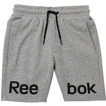 Reebok B ES FT Short Pantalón Corto, Niños, Gris