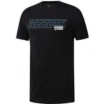 Reebok GS Foundation tee Camiseta, Hombre, Negro, M