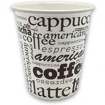 Vaso termico carton 240 cc paquete de 50 unidades