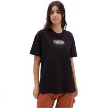 Camiseta Oval Bloom Oversized negro Vans