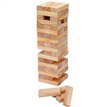 jupesa Juego Torre de Madera 57 Piezas