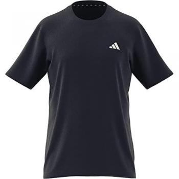 Camiseta de Hombre Adidas Essentials Stretch Azul XL