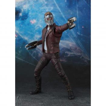 Figura de acción S.H. Figuarts Star-Lord con set de explosión - Guardianes de la Galaxia Vol. 2, multicolor